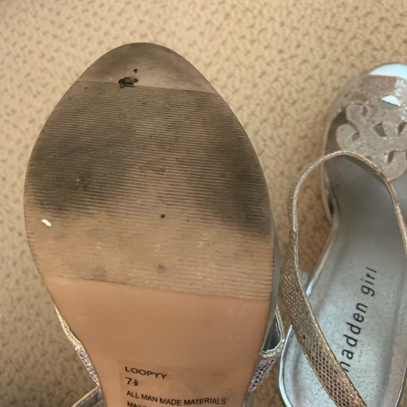 Madden girl sparkly heels - Picture 4 of 4